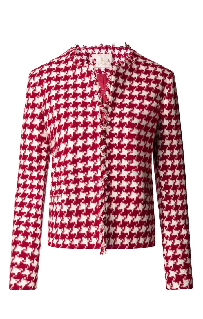 Ladies houndstooth jacket hotsell