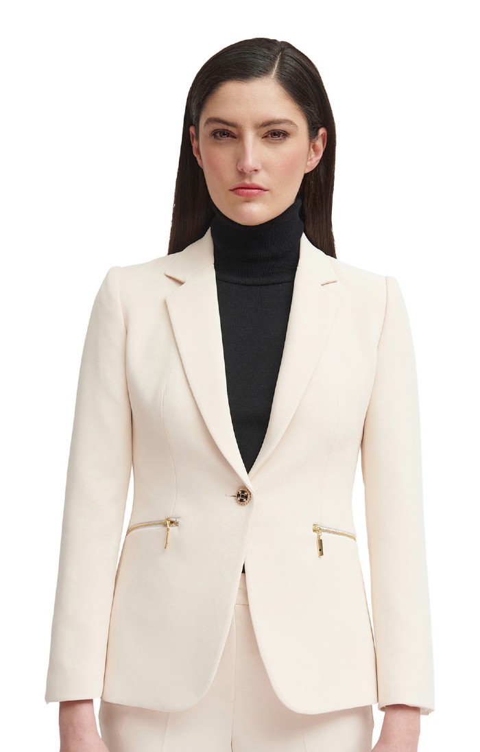 Ladies White Casual Jackets Blazers House of Bruar