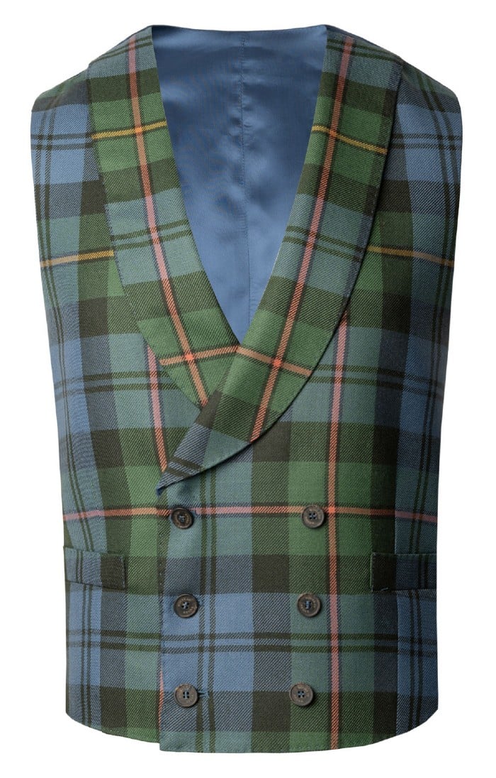 Mens deals plaid waistcoat