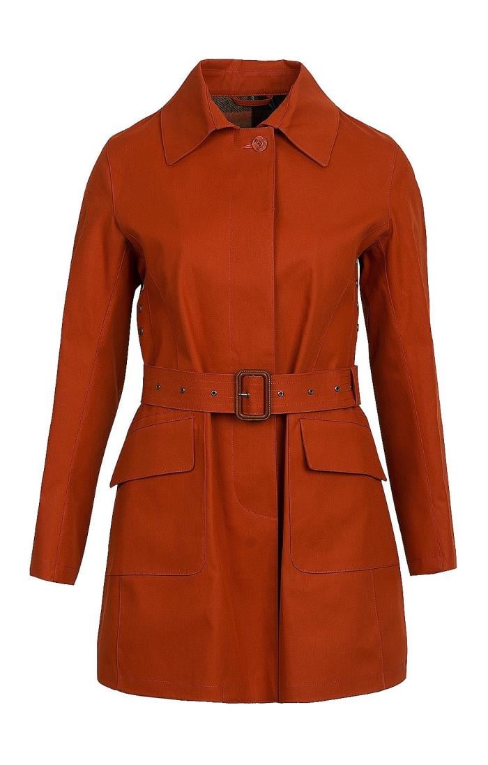 Orange mac store coat