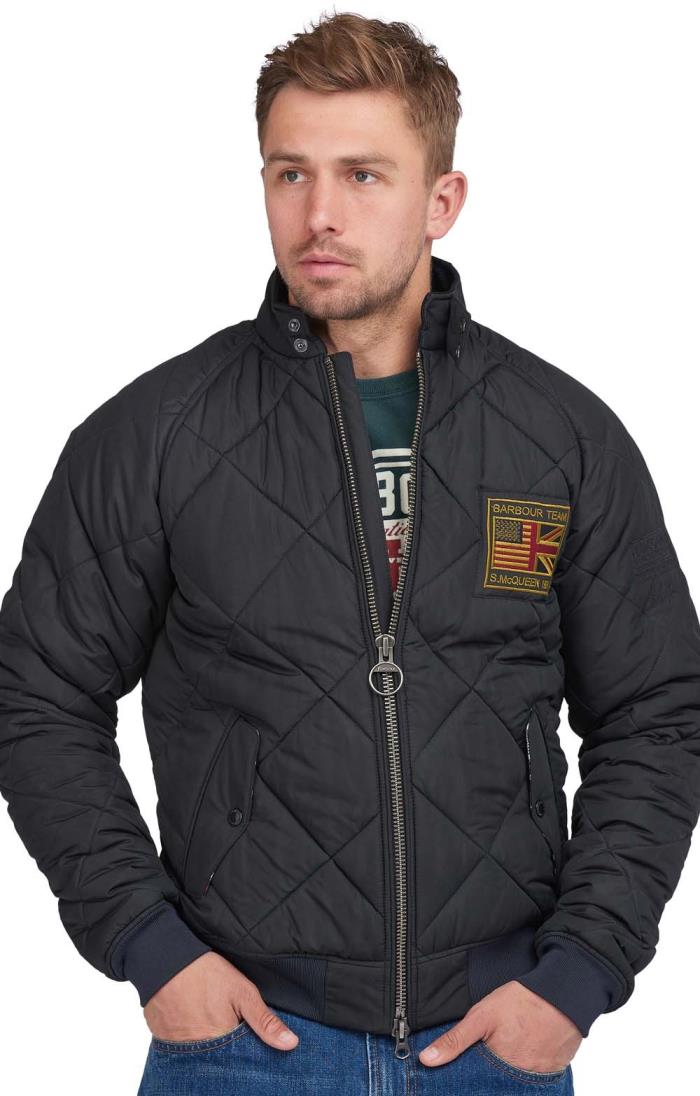 Men s Barbour International Quilted Merchant Jacket