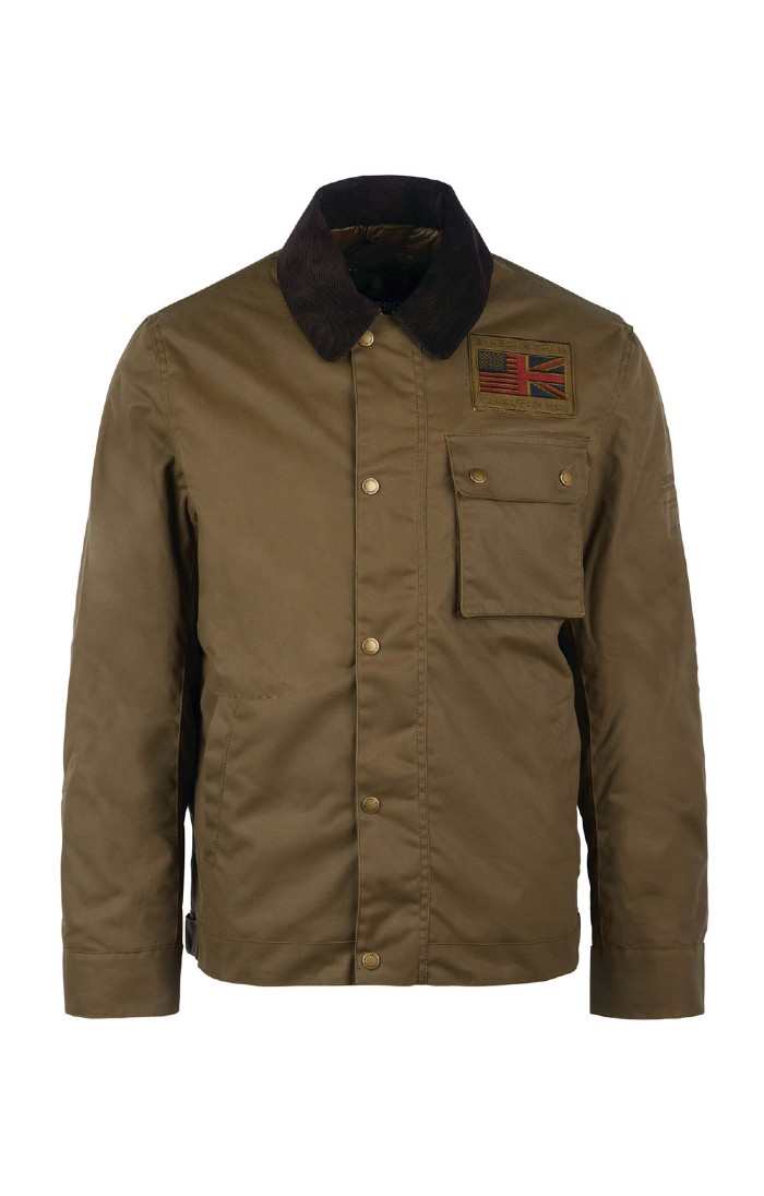 Mens Barbour International Workers Wax Jacket House of Bruar