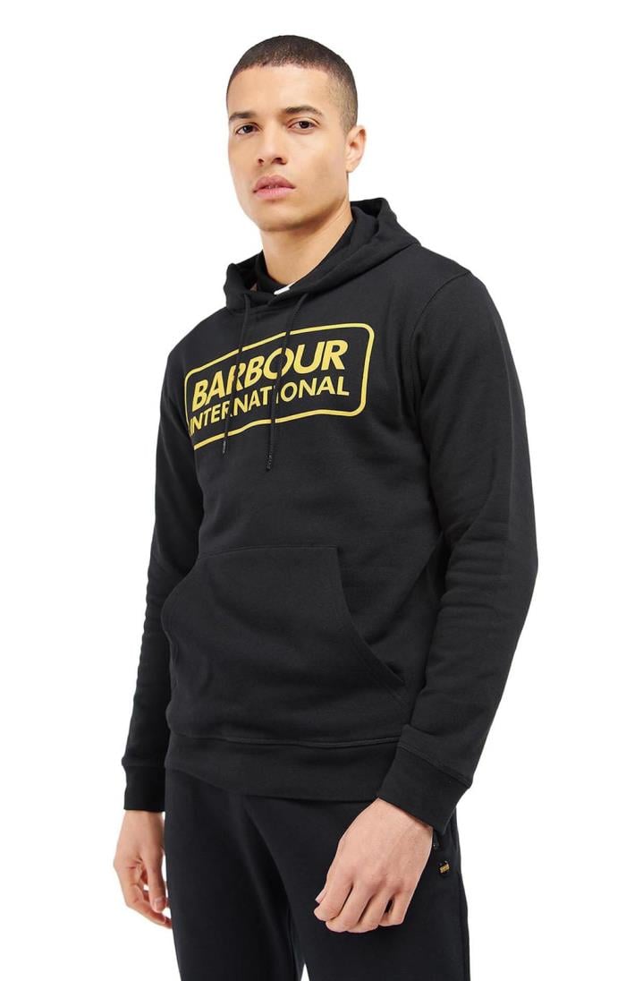 Barbour black clearance hoodie