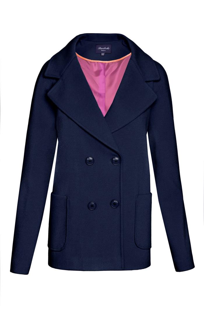 Ladies Boiled Wool Patch Pocket Coat - House of Bruar