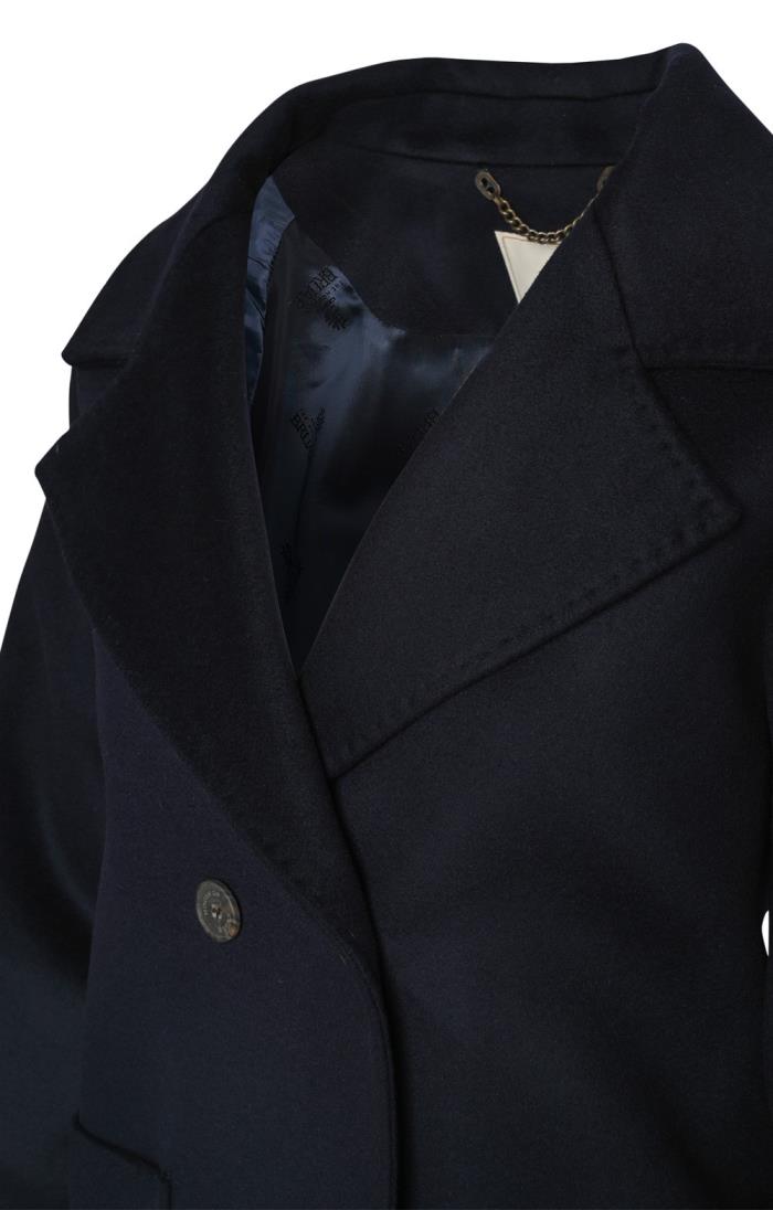 Single breasted cheap cashmere coat