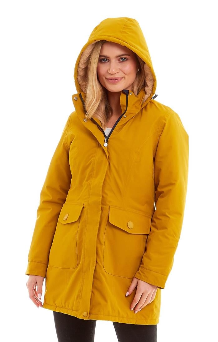 Yellow parka store ladies