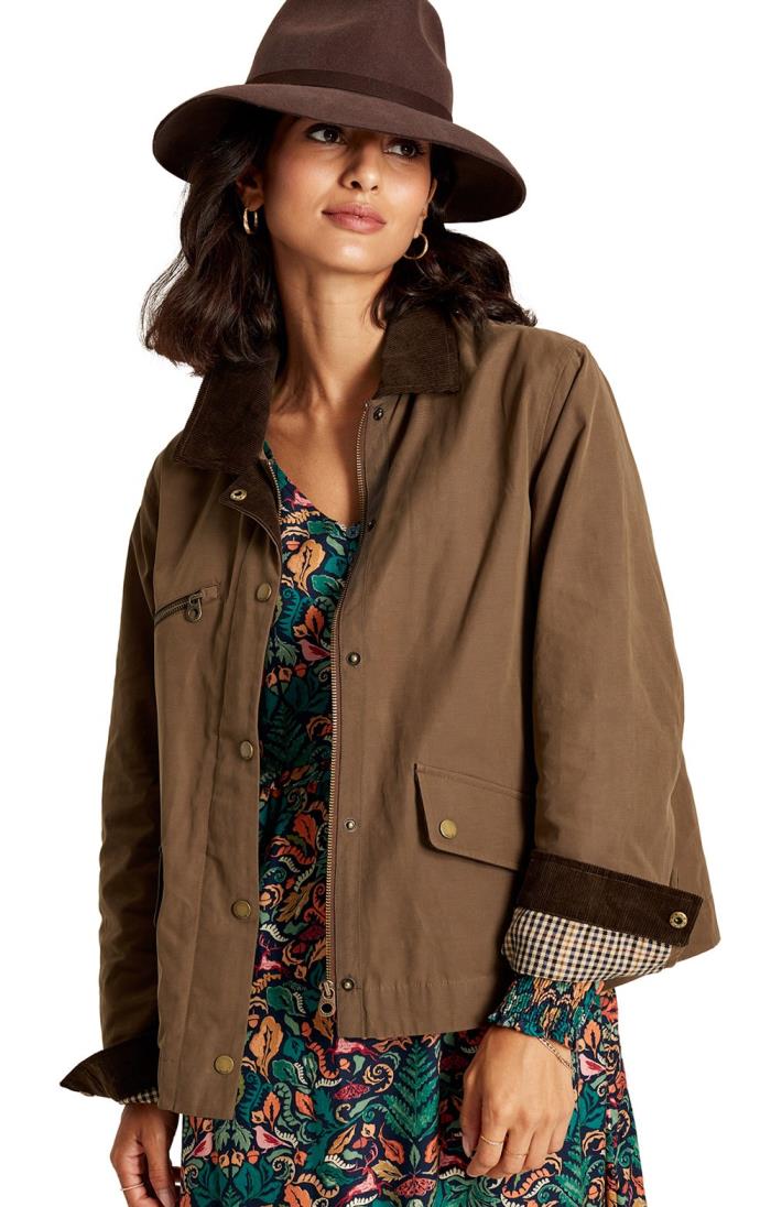 Joules wax jacket store ladies