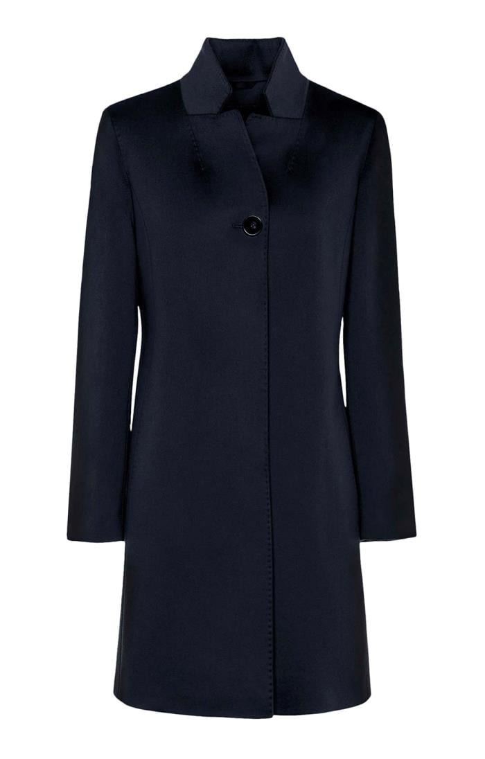 Three quarter cheap wool coat ladies