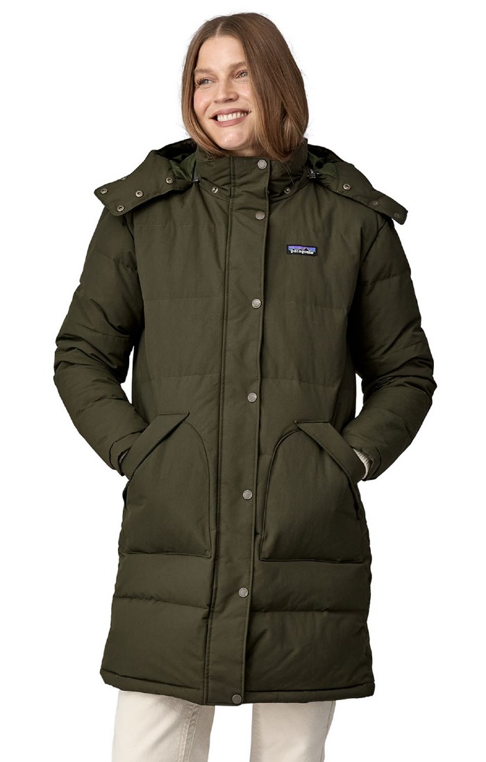 Patagonia green parka online