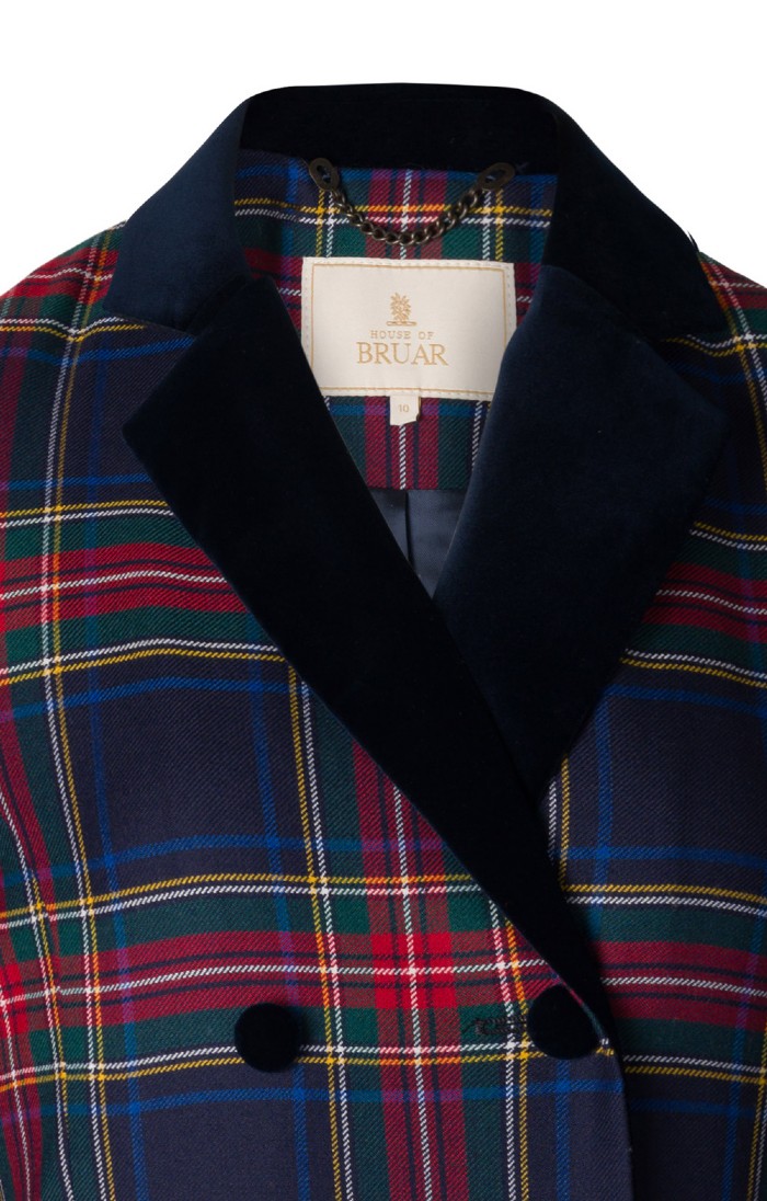 Ladies Tartan Frock Coat