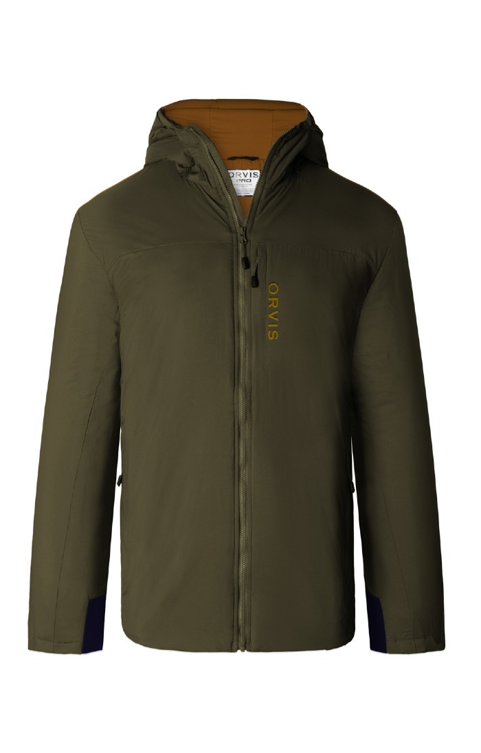 Men s Orvis Pro Insulated Hoodie Green House of Bruar