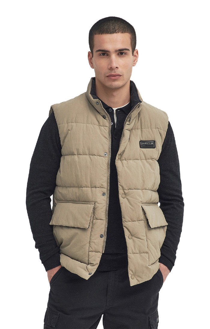 Barbour international gilet mens best sale