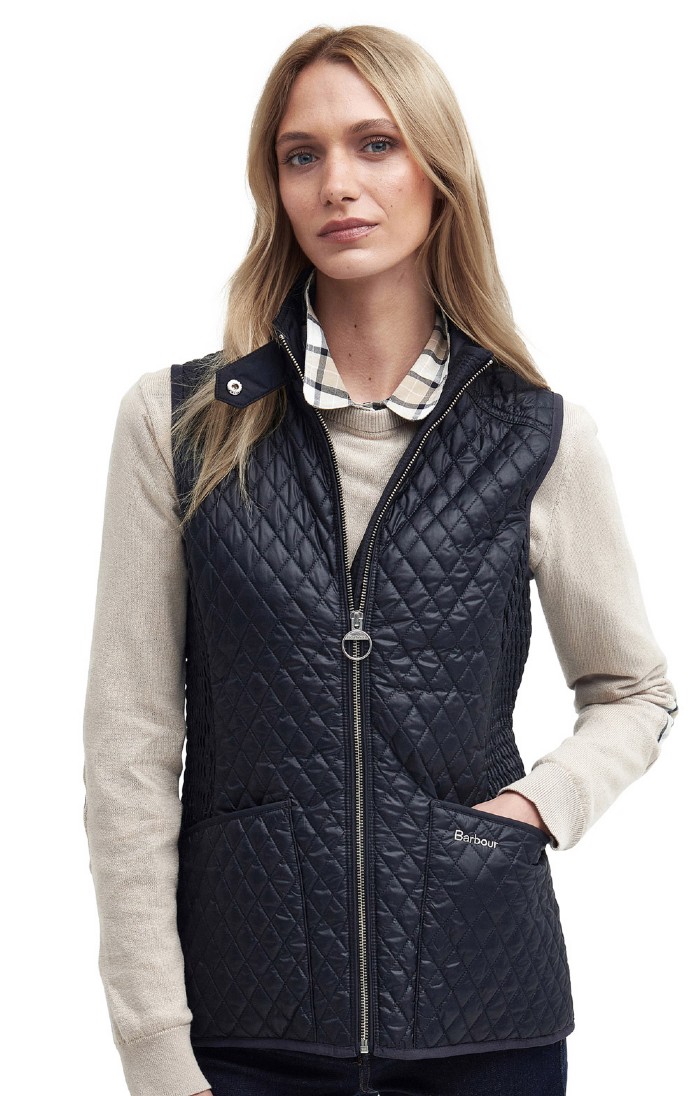 Barbour waistcoats hotsell ladies navy