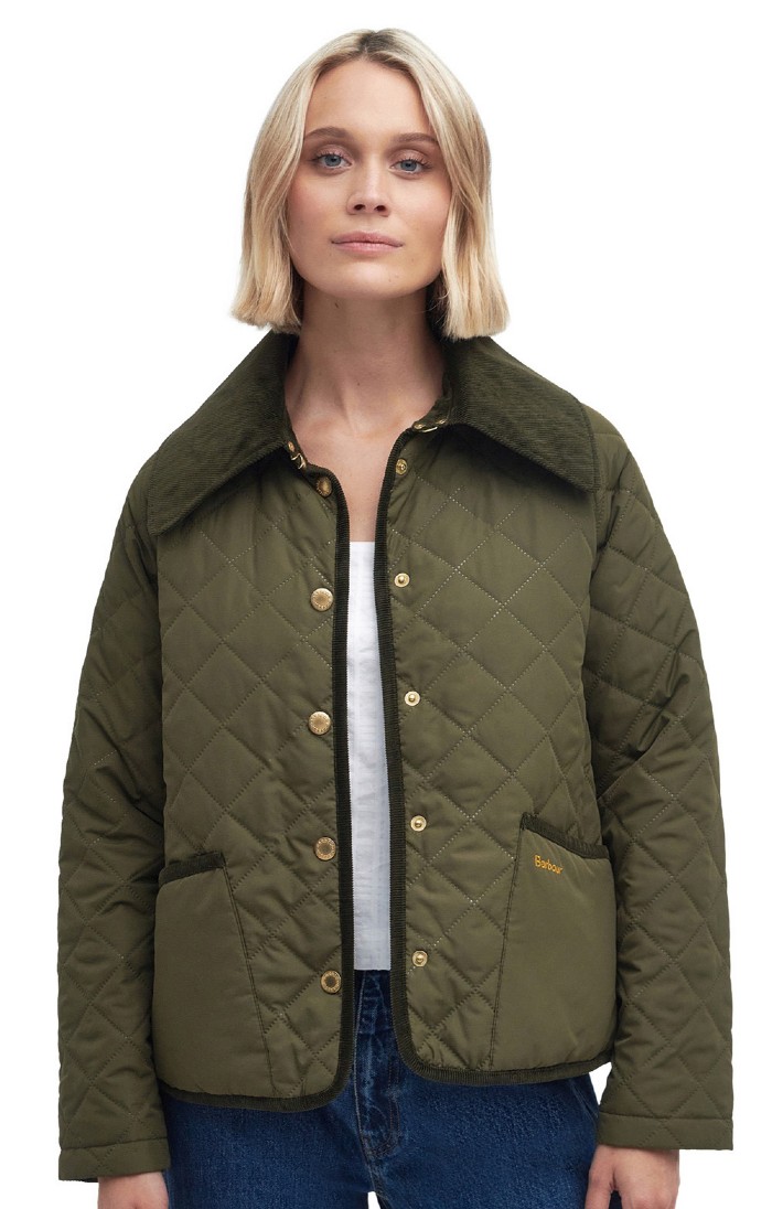 Ladies Barbour Gosford Quilted Jacket Green House of Bruar