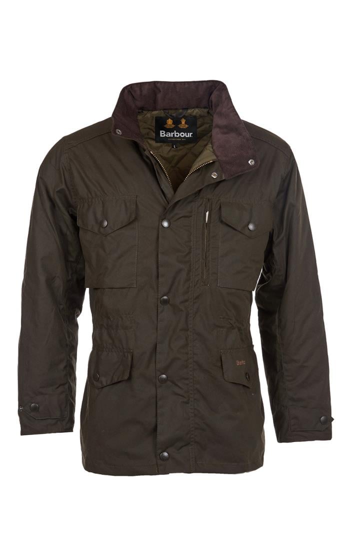 Barbour sapper deals waxed cotton jacket