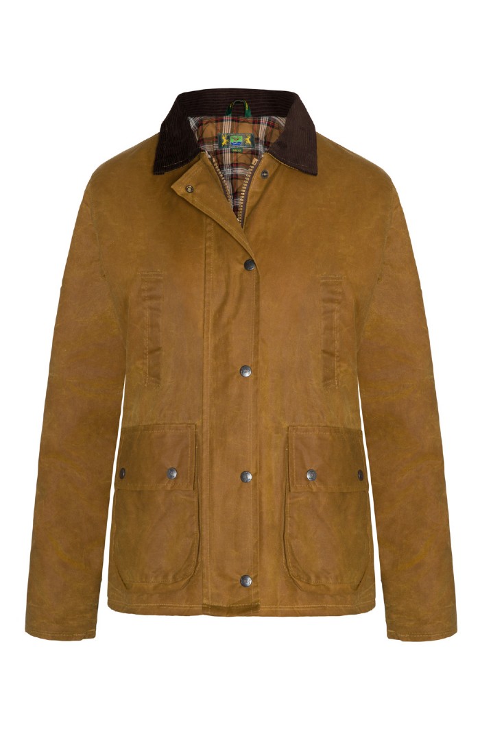 Tan wax jacket online