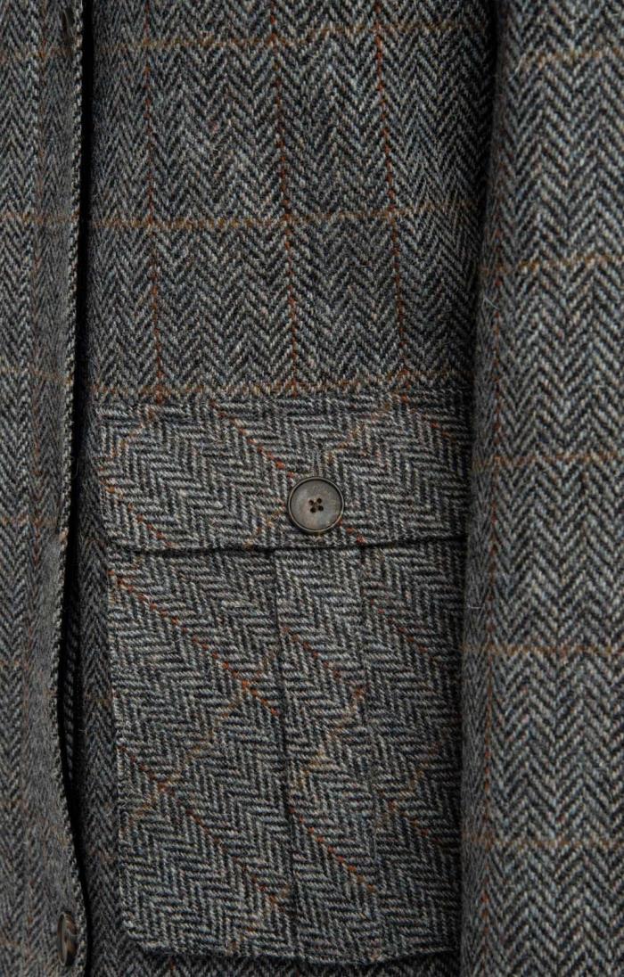 harris tweed field coat