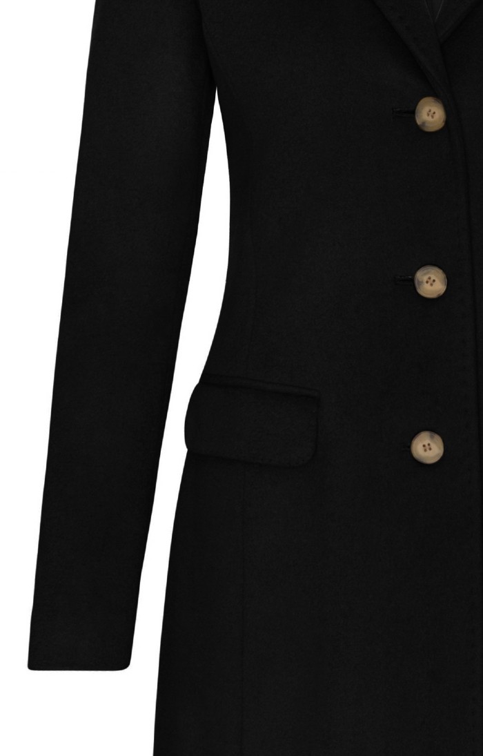 Ladies Wool Cashmere Full Length Coat