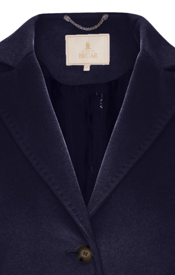 Ladies Wool Rich Tie Coat - House of Bruar