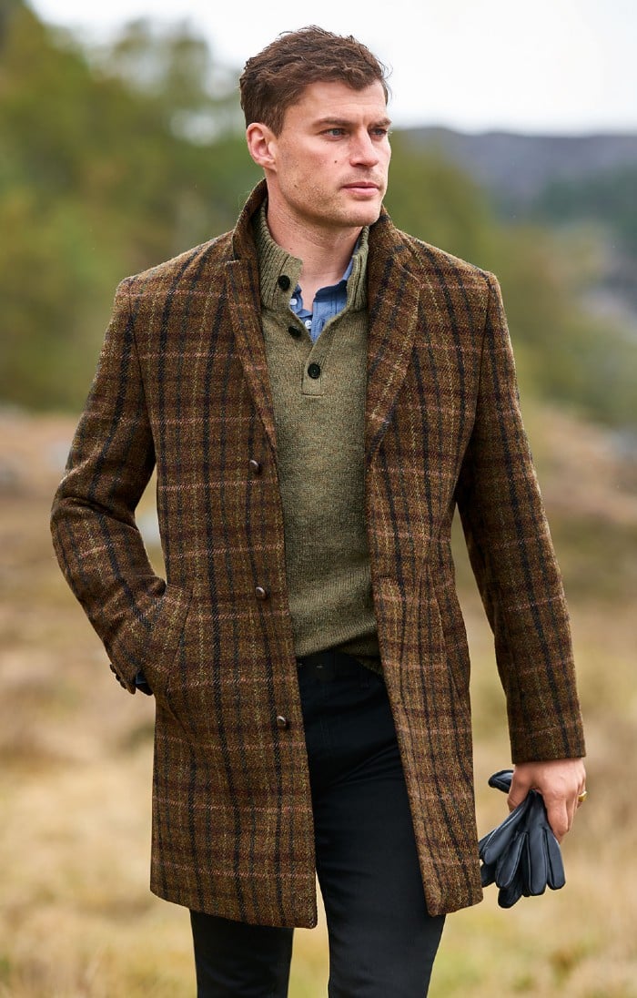 Men s Tweed Coats The House of Bruar