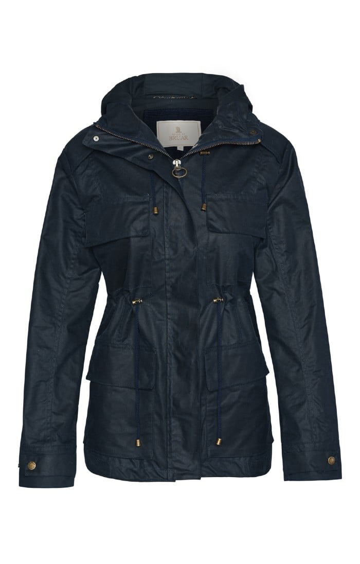 Ladies wax parka best sale