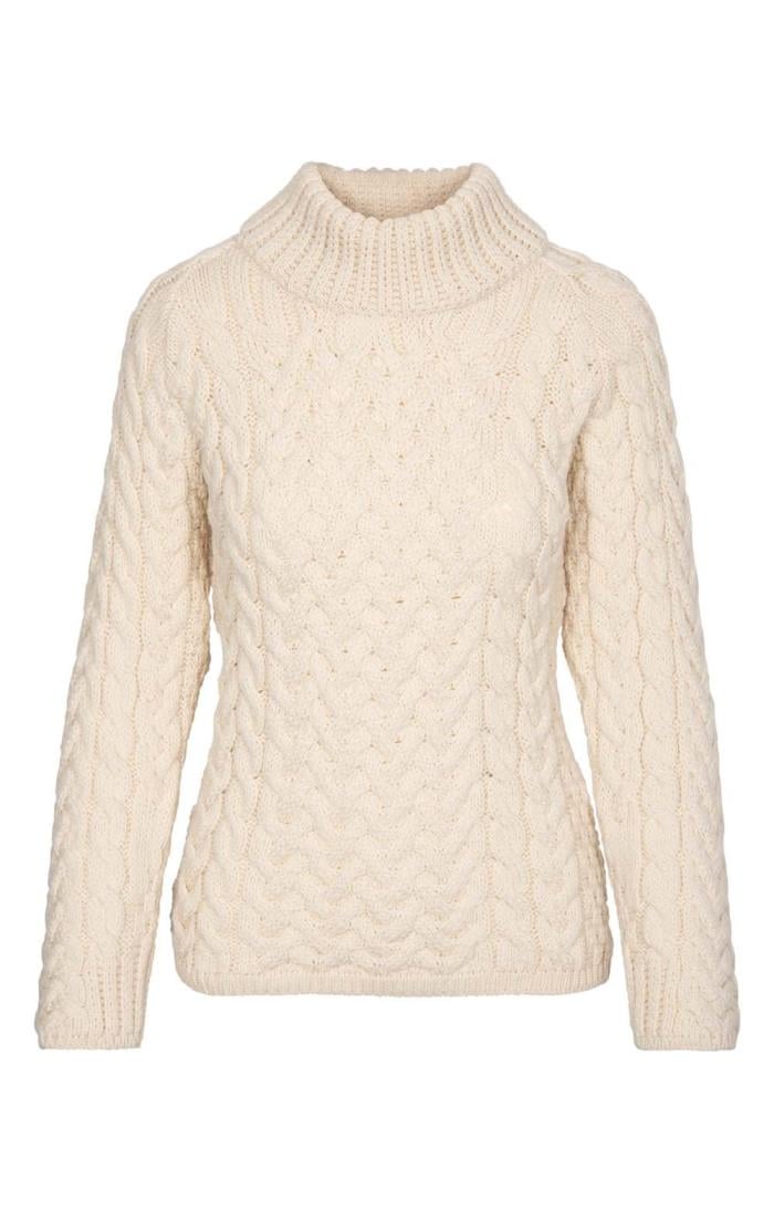 Ladies' Aran Knitwear | Aran Jumpers & Cardigans | House of Bruar