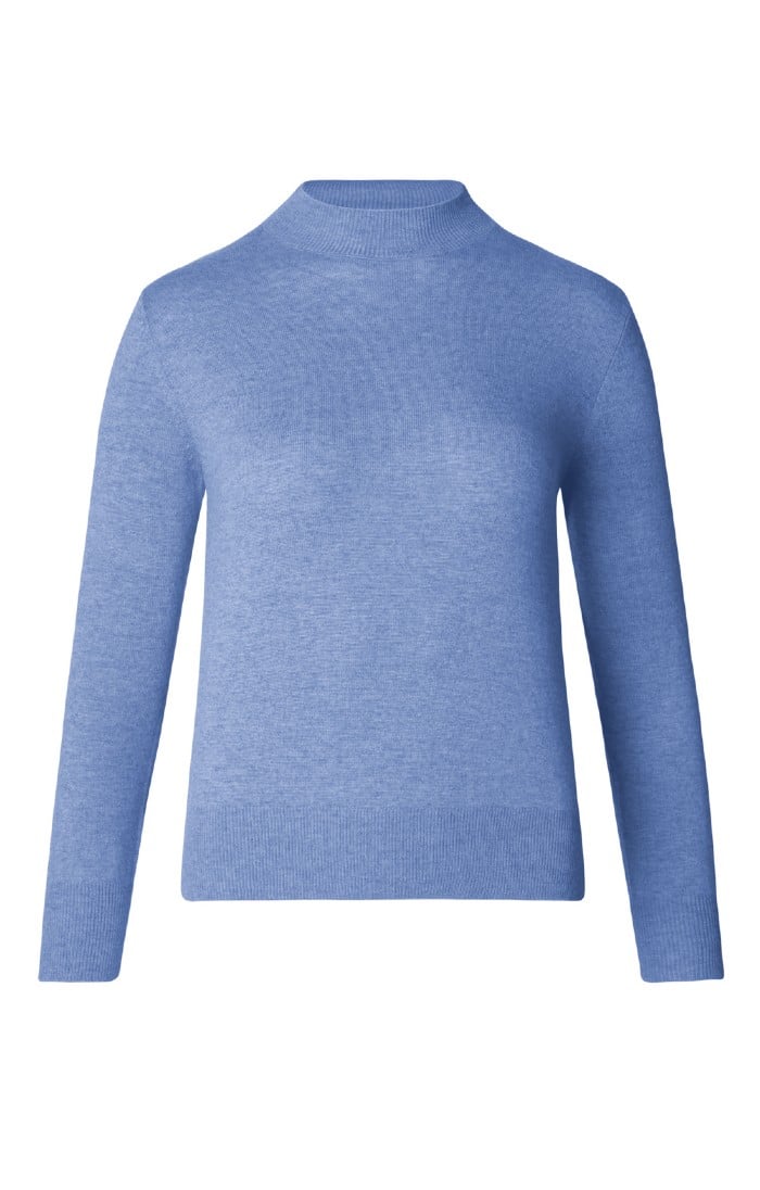 Sky blue sale turtleneck sweater