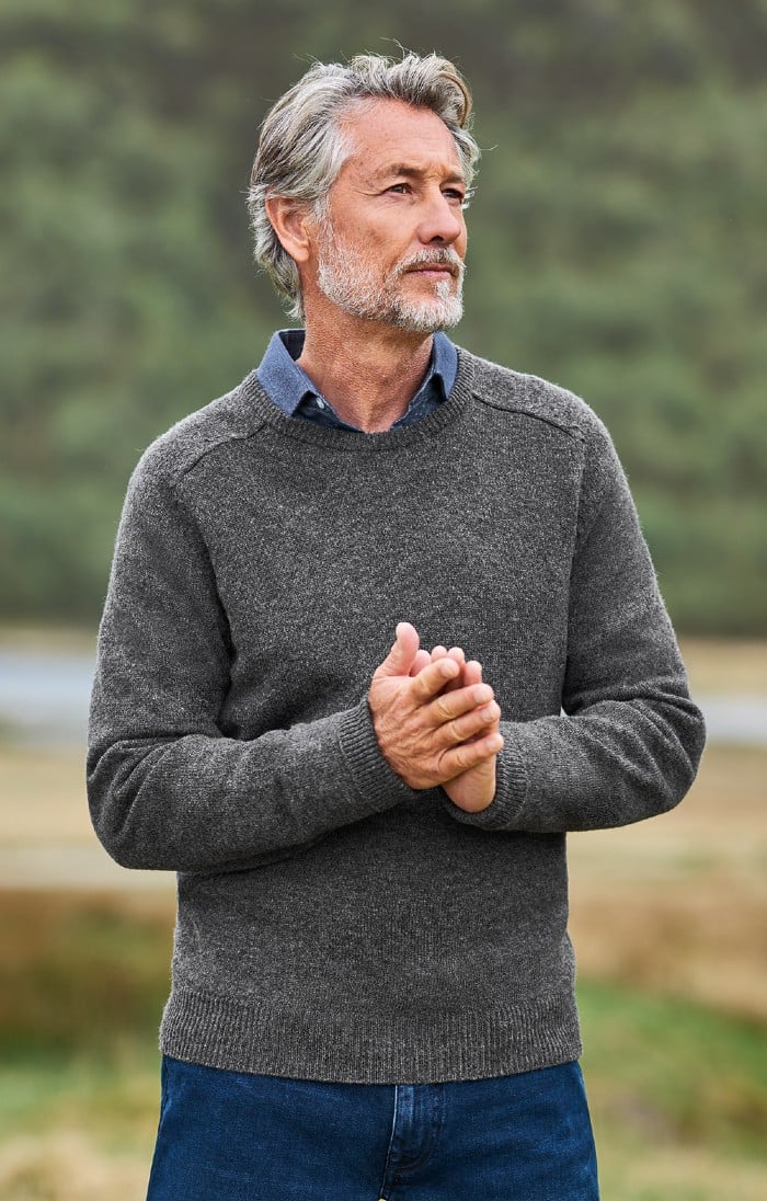 Men’s Lambswool Jumpers & Cardigans | House of Bruar Page 7