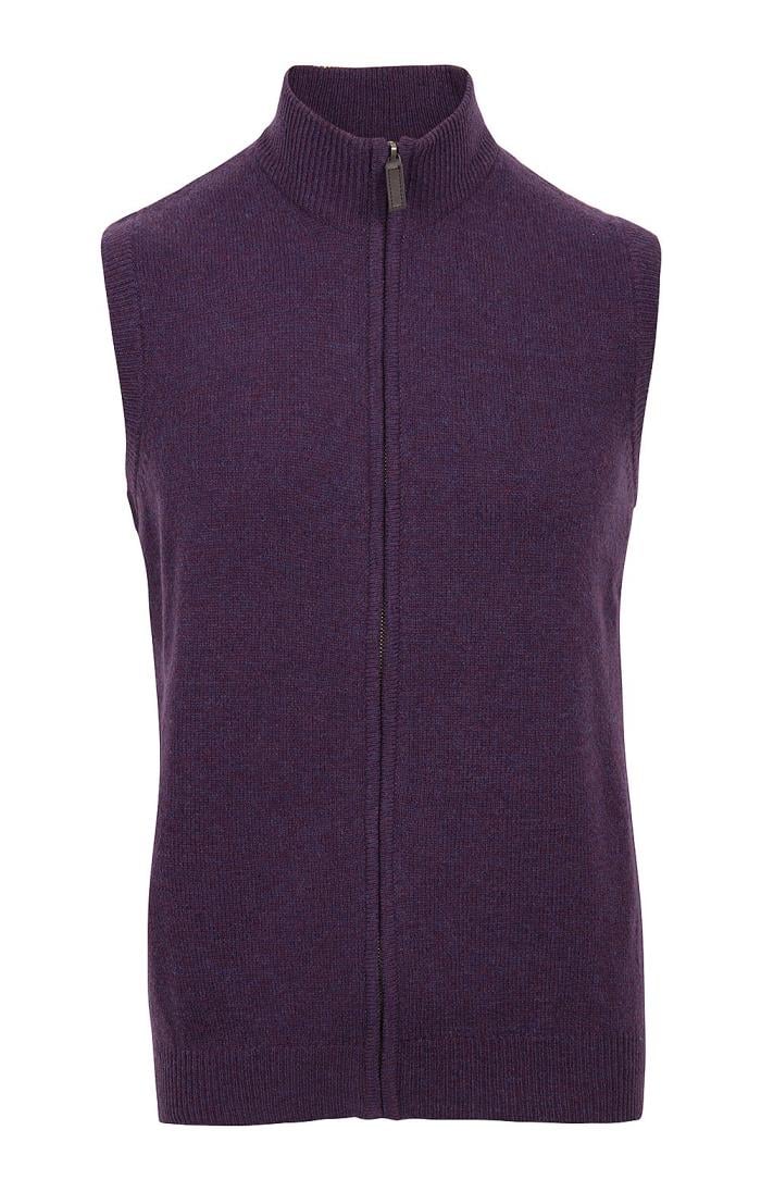 Mens Country Lambswool Gilet - House of Bruar