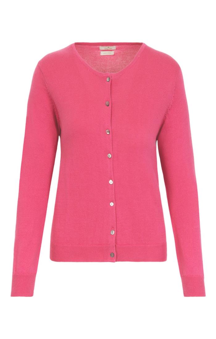 Ladies Pima Cotton Cardigan - House of Bruar