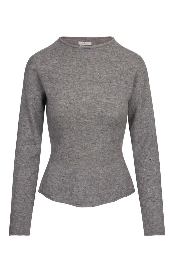 Long sleeve cheap peplum sweater