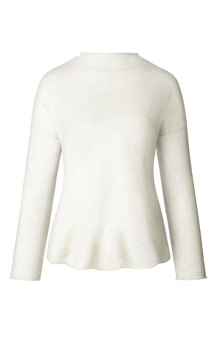 Long sleeve clearance peplum sweater