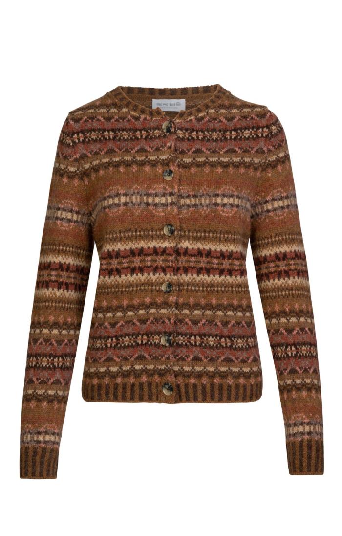 Ladies Westray Fairisle Cardigan - House of Bruar