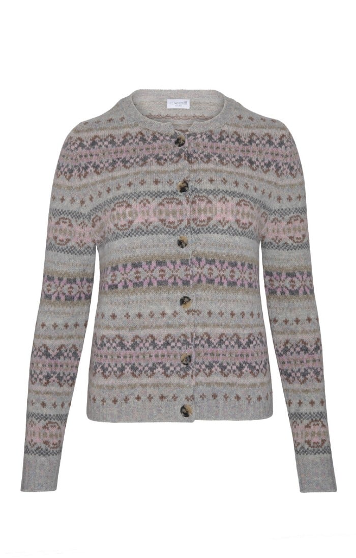 Ladies Westray Fairisle Cardigan - House of Bruar