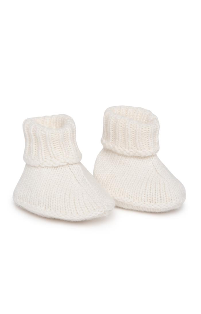 Cashmere Baby Booties - House of Bruar