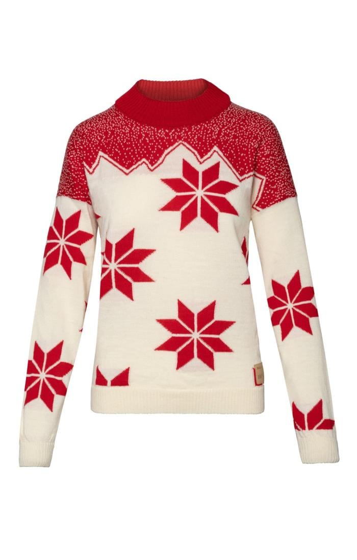 Red sweater clearance white stars