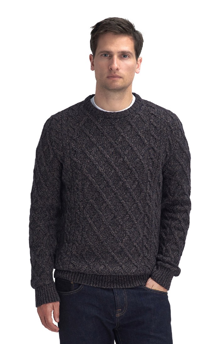 Barbour cable knit sweater online