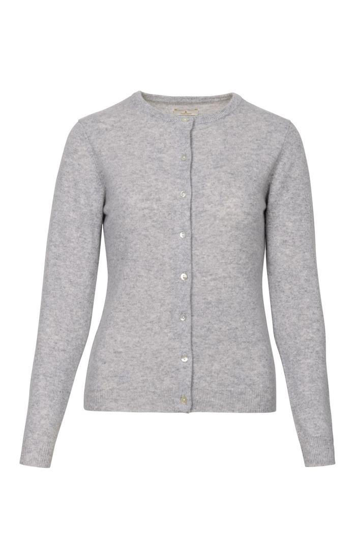 Ladies 2 Ply Cashmere Cardigan - House of Bruar