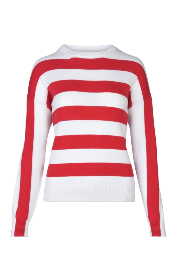 Off white hot sale jumper red