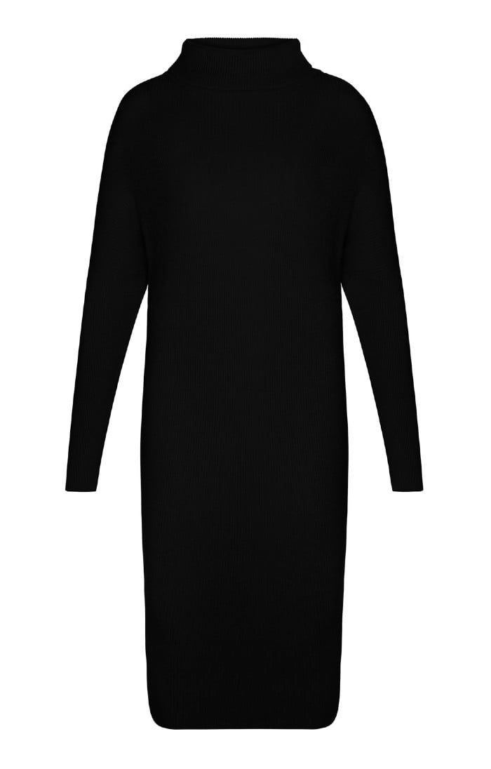 Ladies Merino Cashmere Oversized Dress - House of Bruar