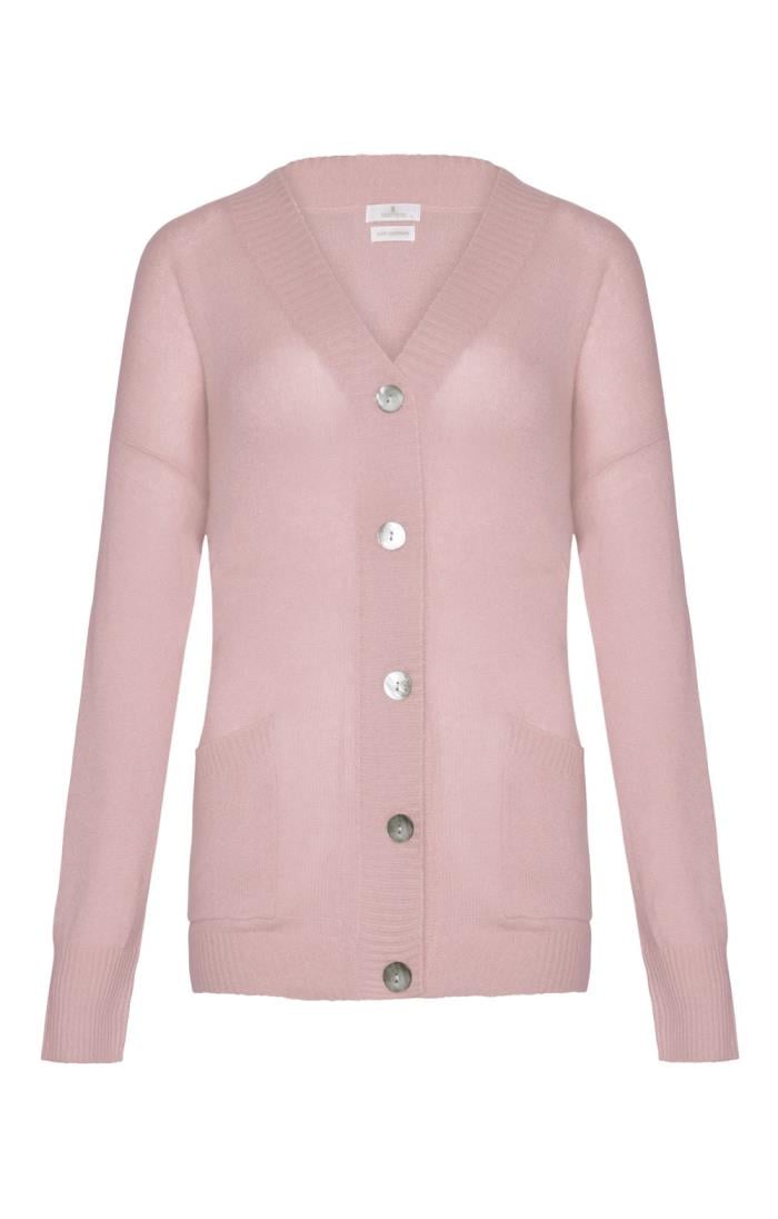 Ladies Cashmere Boyfriend Cardigan - House of Bruar