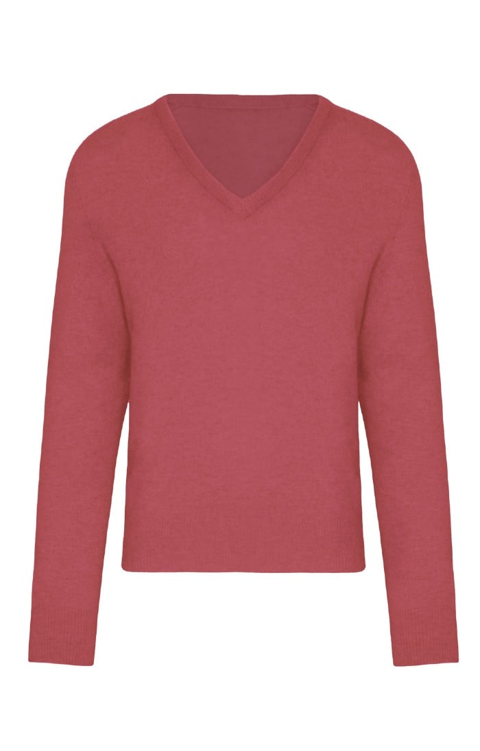 Mens 3ply Cashmere V Neck - House of Bruar