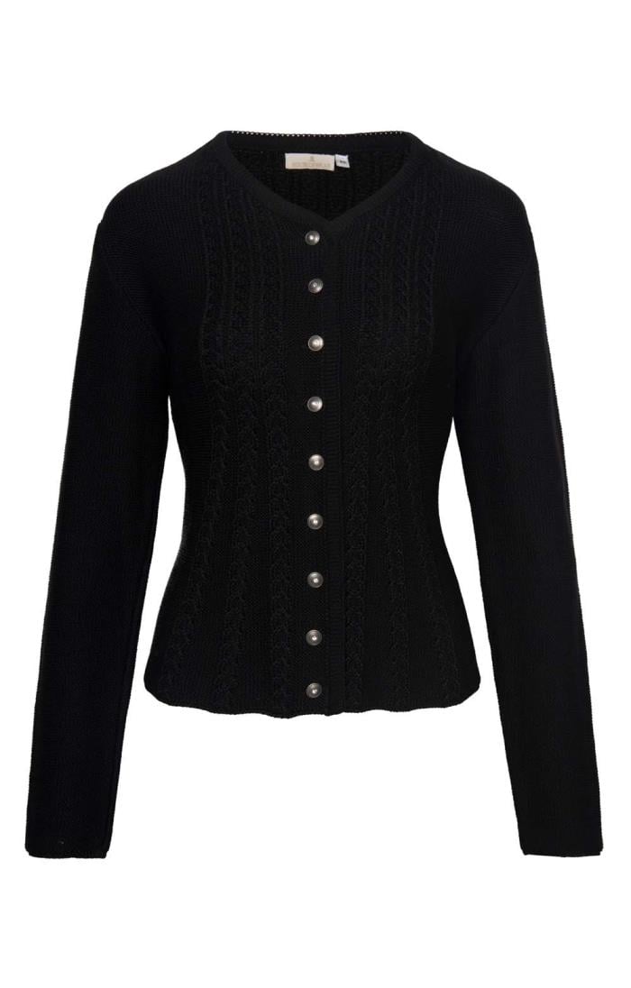 Ladies Cable Back Cardigan - House of Bruar