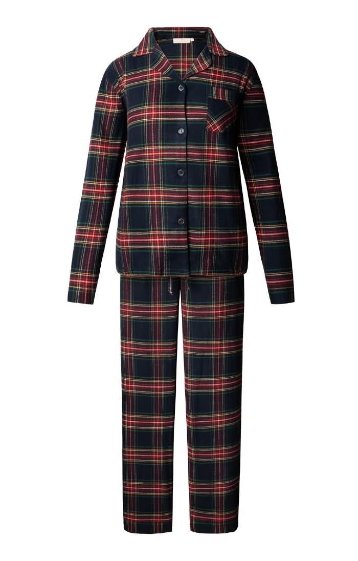 Ladies Brushed Cotton Flannel Pyjamas