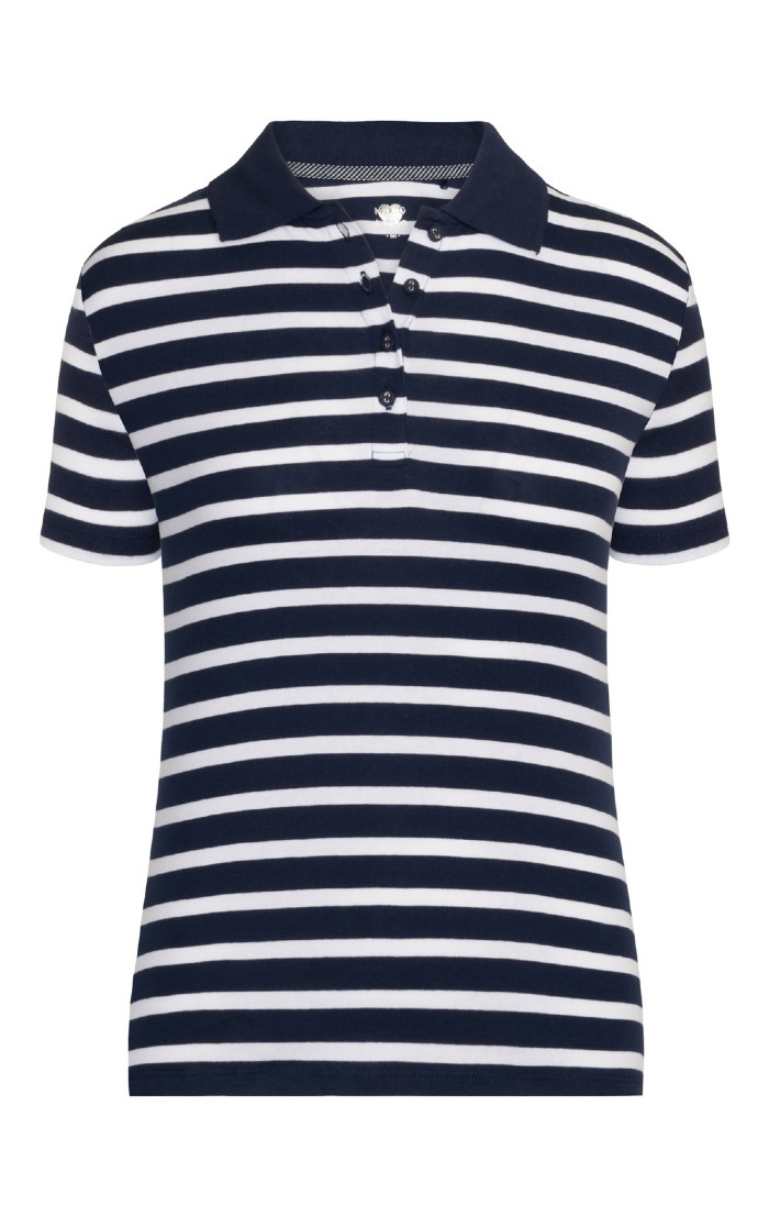 Ladies Stripe Polo Shirt