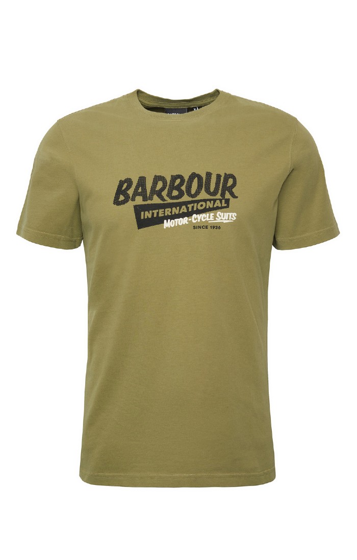 Mens Barbour International Electric Tee House of Bruar