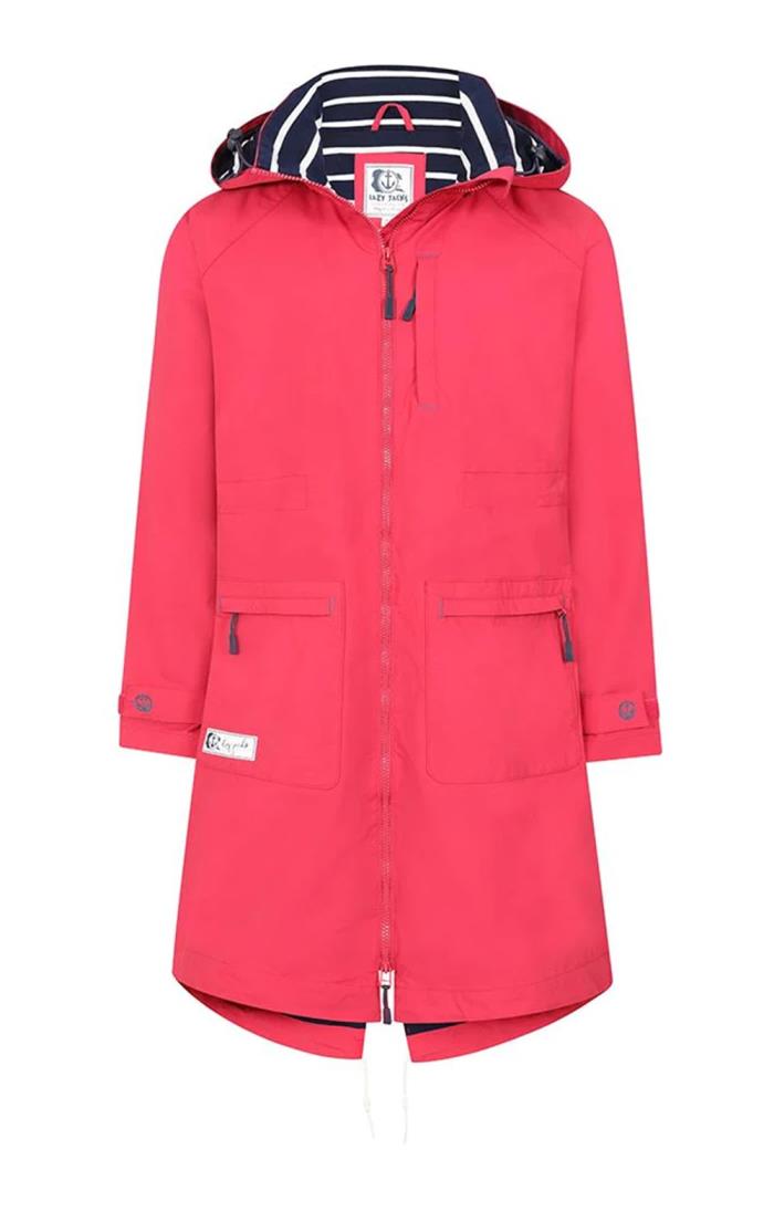 Lazy jacks longline raincoat on sale