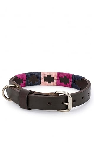 pink barbour dog collar