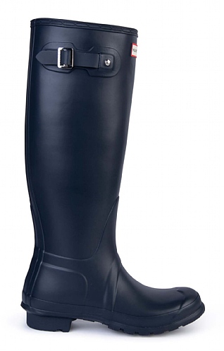 Matte blue hunter clearance boots