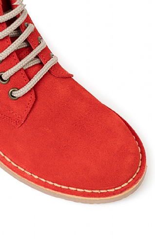 Red on sale ladies boots